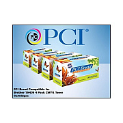 PCI Brand Compatible Brother Tn436cymk 4pack Xxl Toner Cartridges 6.5k Yld For Brother Hl-l8360/hl-l9310/mfc-l8900/mfc-l8900cdw/mfc-l9570/mfc-l9570cdw (TN436CMYKPCI)
