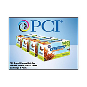 PCI Brand Compatible Brother Tn439cmyk 4-pack Of Xxl Toner Cartridges 9000 Page Xxl-yield For Brother Hl-l9310/hl-l9310cdw/mfc-l9570/mfc-l9570cdw (TN439CMYKPCI)