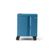 Bretford Cube Charge Cart 32 Ac, Sky Blue Finish (TVC32PACSKY)