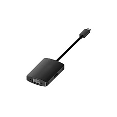 Uncommonx 2 In 1 Usb Type C To Vga + Hdmi Adapter (USBC2IN1VH)
