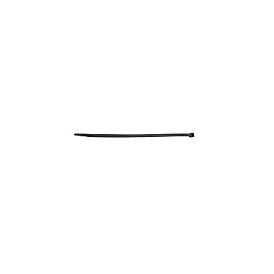 Weltron 8 Bk Cable Tie; 100/pack 40lbs (WCT8B)