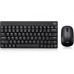 Adesso Wireless Mini Keyboard And Mouse Combo (WKB-1100CB)