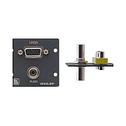 Kramer Electronics Wall Plate Insert - 15-pin Hd & 3.5mm (WXA2P)