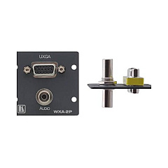 Kramer Electronics Wall Plate Insert - 15-pin Hd & 3.5mm (WXA2P)