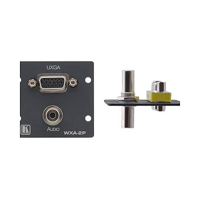 Kramer Electronics Wall Plate Insert - 15-pin Hd & 3.5mm (WXA2P)