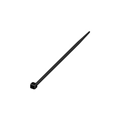 Uncommonx 4 Nylon Cable Tie 18lbs Black 100pk (ZIP04IN100PKBK)