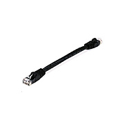 Monoprice Cat6 Utp Cable_ 6-inch Black (7498)