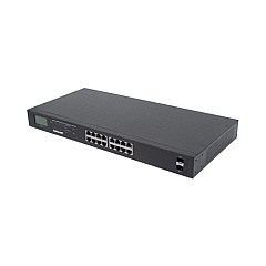 Intellinet 16-port Poe+ Switch With 2 Sfp Ports (561259)