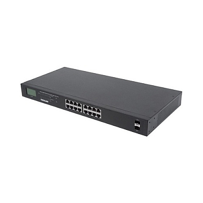 Intellinet 16-port Poe+ Switch With 2 Sfp Ports (561259)