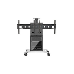 Avteq Dual Display Av Cart With 15.5d Rack. Su (RPS1000LE)