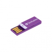 Verbatim 16gb Clip-it Usb Flash Drive - Violet (43952)