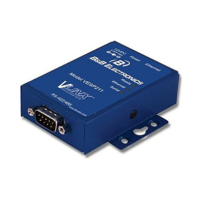 B+B Smartworx 1 Port Mini Serial Server, Rs-422/485, (VESP211485)