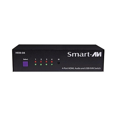 Smartavi 4-port Hdmi/usb2.0/audio Kvm Switch (HKM04S)
