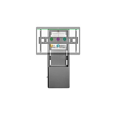 Avteq Dynamiq Wall Stand With Easy Glide Heigh (DWMSBBCSB55)
