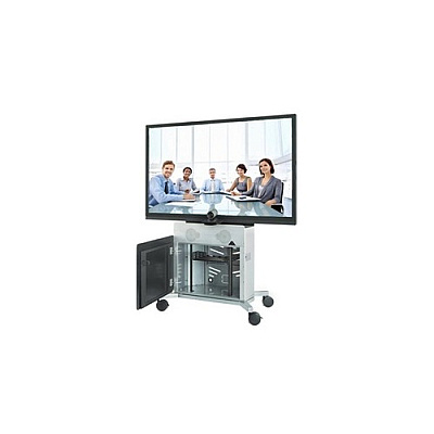 Avteq Single Display Av Cart, Supports Display (ELT2100S)