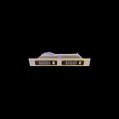 Obsidian Integrations Rack Mount Kit For 2 Unmanaged Switches (NVPLRMEC10)