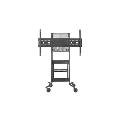 Avteq Height Adjustable Av Cart Supports The 7 (RPS500BBCSB70B)