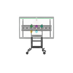 Avteq Single Display Cart Supports The 70 Cisc (RPS500CSB70)