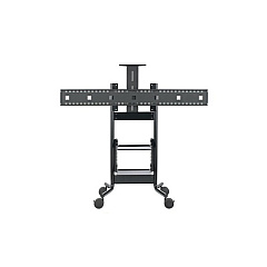 Avteq Dual Display Av Cart, Supports Displays (RPS500L)