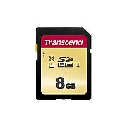Transcend 64gb Uhs-i U3 Sd Card, Mlc (TS64GSDC500S)