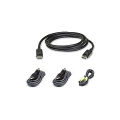 Aten 6ft. Single Display Displayport Secure (2L7D02UDPX4)