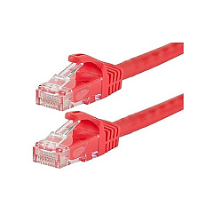 Monoprice Cat6 Utp Cable_ 7ft Red (9822)