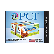 PCI Brand Remanufactured Hp 96a C4096a-d 2pk Black Toner Ctgs 10k Yld For Hp 2100/2200 Canon Lbp-1000/lbp-1310/lbp-32x/lbp-470/p100 Made In Usa (C4096ADRPC)
