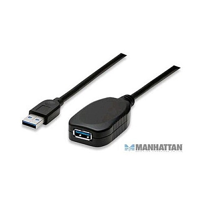 Manhattan - Strategic 16 Ft Usb 3.0 Active Extension Cable (150712)
