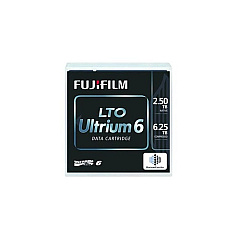 Fuji Film Lto Ultrium 6 Data Cartridge With Case Barcode Labeled, 2.5/6.25tb Capacity (81110000850)