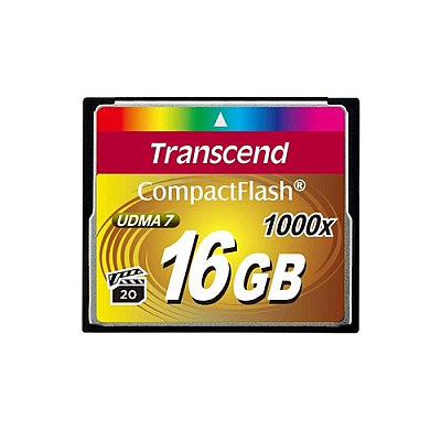 Transcend 16gb Cf Card=5k (TS16GCF1000)