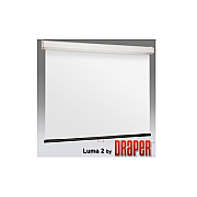 Draper Luma 2, 12 X 12, Av, Matt White Xt1000e (206012)