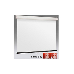 Draper Luma 2, 12 X 12, Av, Matt White Xt1000e (206012)