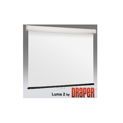 Draper Luma 2, 12 X 12, Av, Matt White Xt1000e (206012)