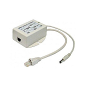Tycon Systems Poe Gigabit Splitter.48vdc In, 12vdc Out (POESPLT4812G)
