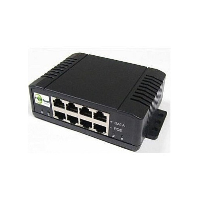 Tycon Systems 4 Port Gigabit Injector W/ Adj Poe V (TPMS4X4)
