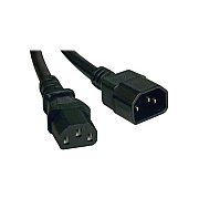 Tripp Lite 2ft Power Cord 10a 18awg C14 To C13 (P004002)