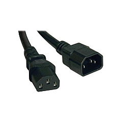 Tripp Lite 2ft Power Cord 10a 18awg C14 To C13 (P004002)