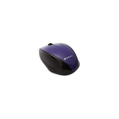Verbatim Wireless Multitrac Blue Led Mouse Purple (97994)