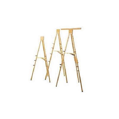 DA-Lite Screen Easel,display 6 Black H323 (87024)