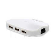 Kanex Usb 3.0 Gig Ethrnt Adaptr + 3x Hub (USB3GBIT3X)