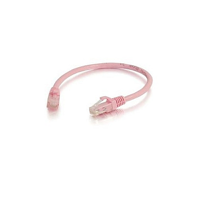 C2G 25ft Cat6 Snagless Utp Cbl-pnk (04057)