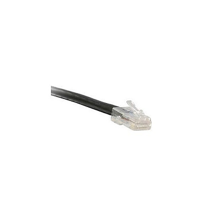 Enet Solutions Cat5e Black 10ft No Boot Patch Cable (C5EBKNB10ENC)