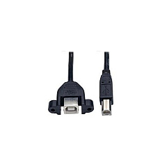 Tripp Lite 1ft Usb Extension Cable Panel Mount M/f (U025001PM)