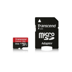 Transcend 64gb Microsdxc U1=u3 (TS64GUSDU1)