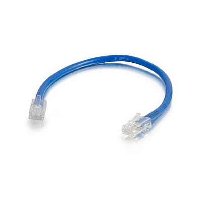 C2G 30ft Cat6 Non-boot Utp Cbl-blu (04100)