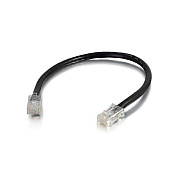 C2G 30ft Cat6 Non-boot Utp Cbl-blk (04121)