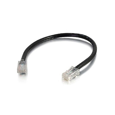 C2G 30ft Cat6 Non-boot Utp Cbl-blk (04121)