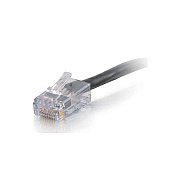 C2G 15ft Cat6 Non-booted Pln Cbl-blk (15297)