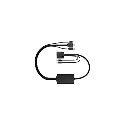 Belkin Displayport To Dvi Skvm Cable Kit, 10ft (F1D9017B10)