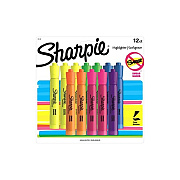 DYMO 12cd Sharpie Accent Tank Asst (25145)